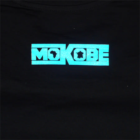 Mokobé du 113 - Tee shirt Mokobe Noir Les Jaloux Vont Maigrir Typo Bleu