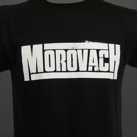 Guerillaz Wear - Tee Shirt Guerillaz Noir Morovach Logo Blanc Horizontal