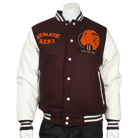 Unkut Blouson Unkut Teddy Gorille Marron Orange LaBoutiqueOfficielle