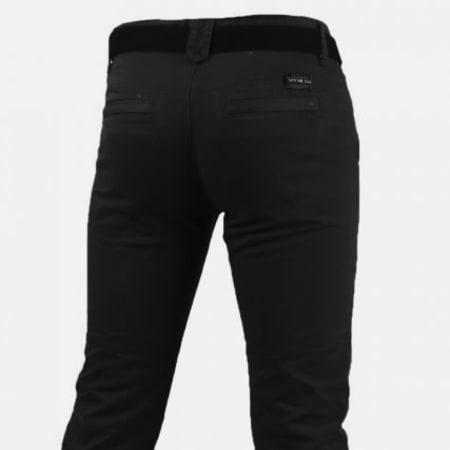 Sixth June Pantalon Toile Sixth June Noir Ryses