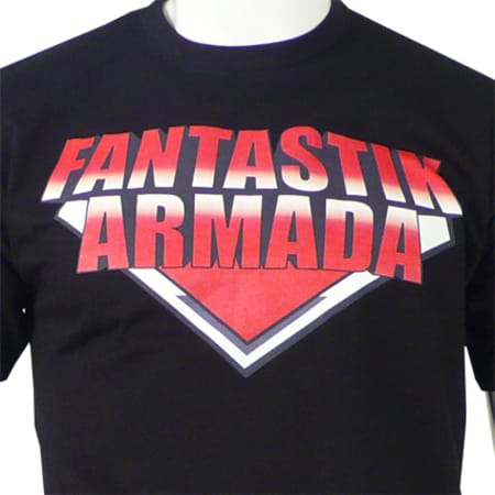 Fantastik Armada - Tee Shirt Fantastik Armada Noir logo