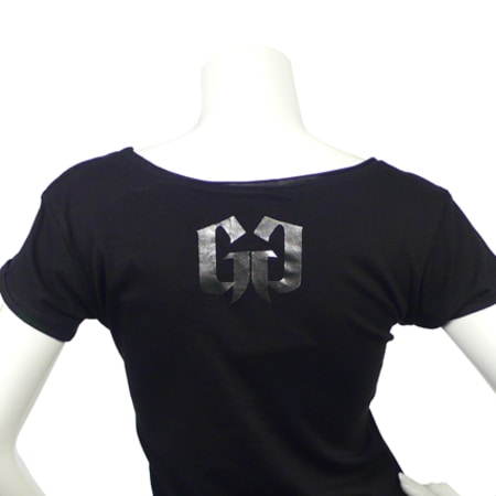 asics t shirt fille argent