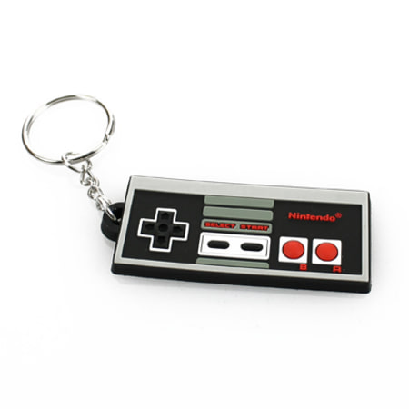 Nintendo - Porte Cle Plastique Nintendo Nes Controller