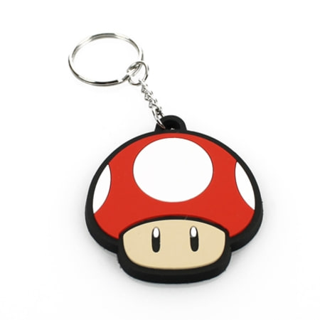 Super Mario - Porte Cle Nintendo Champignon Rouge
