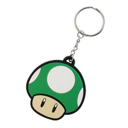 Super Mario - Porte Cle Nintendo Champignon Vert