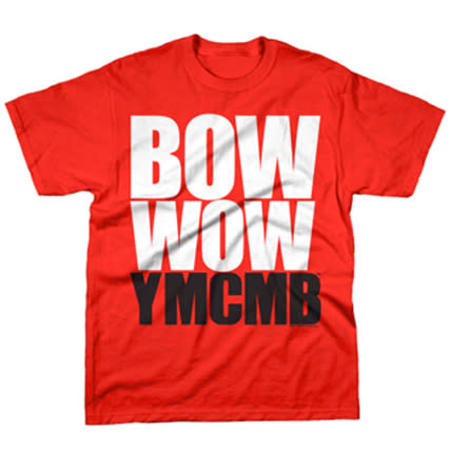 YMCMB - Tee Shirt YMCMB Bow Wow Rouge