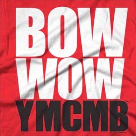 YMCMB - Tee Shirt YMCMB Bow Wow Rouge