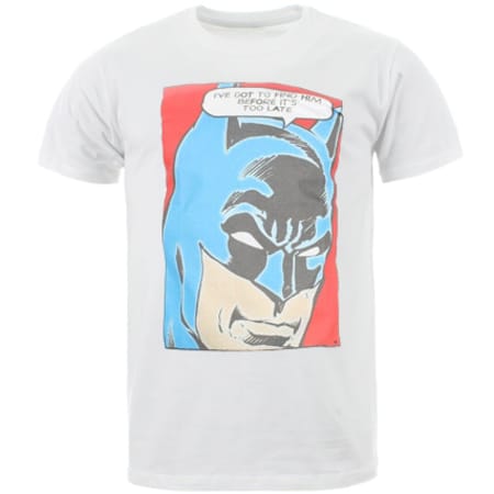 DC Comics - Tee Shirt Batman Got To Find Blanc