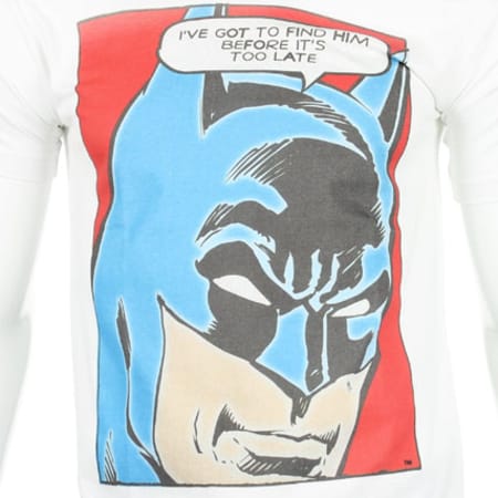 DC Comics - Tee Shirt Batman Got To Find Blanc