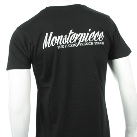 Monsterpiece - Tee Shirt Monsterpiece KH16 Noir Or