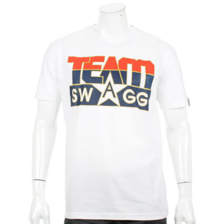 Swagg - Tee Shirt Swagg Team Blanc