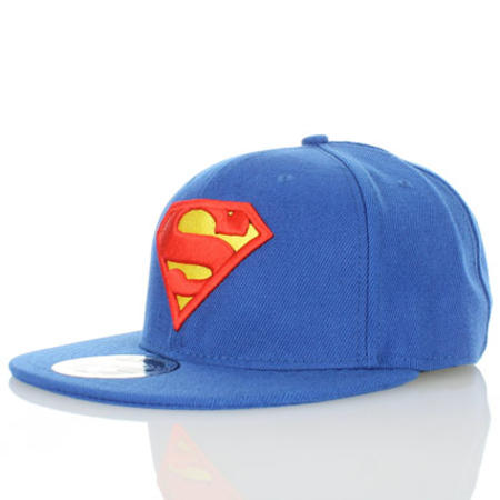 DC Comics - Gorra Snapback Superman Logo Clásico Azul