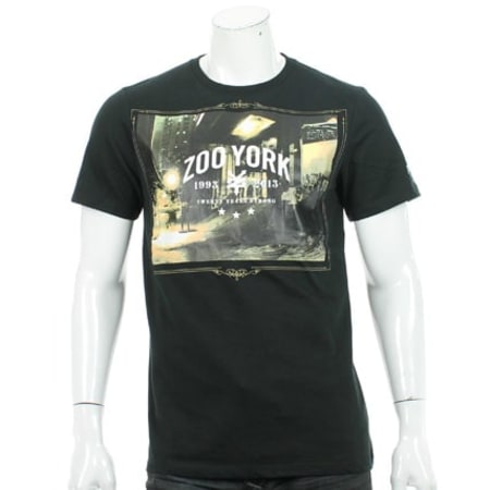 Zoo York - Tee Shirt Zoo York Spot Check Anniversary Edition Noir