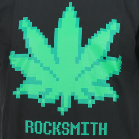 Rocksmith - Tee Shirt Rocksmith Leaf Noir