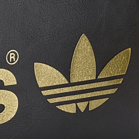 adidas - Sacoche Adidas AC Airliner Bag Noir Logo Or