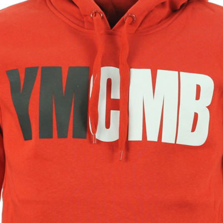 YMCMB - Sweat Capuche YMCMB 602 Rouge