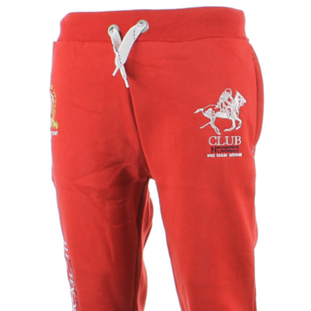 Geographical Norway - Pantalon Jogging Geographical Norway Polo Pant Rouge