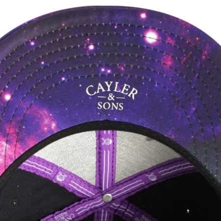 Casquette Plate (Snapback) Cayler & Sons - Édition NY Saints - Noire - Taille Unique - Neuf Avec étiquette