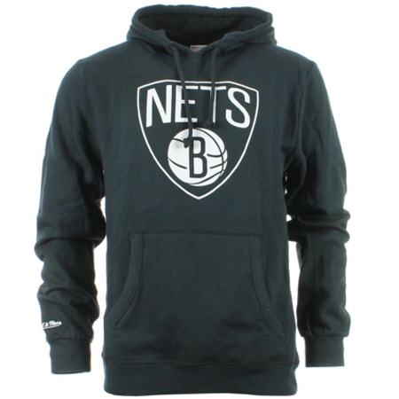 Mitchell and Ness - Sweat Capuche Mitchell & Ness Brooklyn Nets Noir