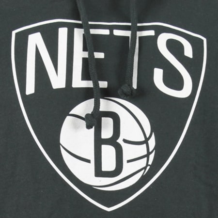 Mitchell and Ness - Sweat Capuche Mitchell & Ness Brooklyn Nets Noir