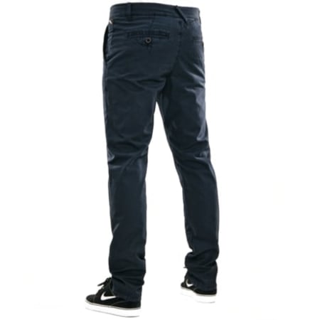 Reell Jeans - Pantalon Chino Reell Jeans Grip Tapered Fit Bleu Marine