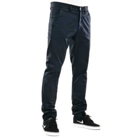 Reell Jeans - Pantalon Chino Reell Jeans Grip Tapered Fit Bleu Marine