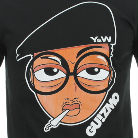Y et W - Tee Shirt Guizmo Kadafigui Noir
