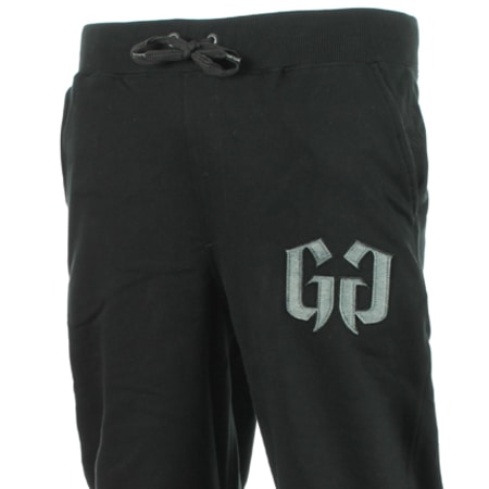 Swagg - Pantalon Jogging Swagg Logo GG Noir Gris