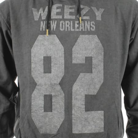 Cabaneli - Sweat Col Amplified Cabaneli Weezy Classic Anthracite Gris