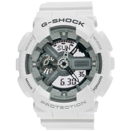 G-Shock - Montre Casio G-Shock GA-110C-7AER Blanc