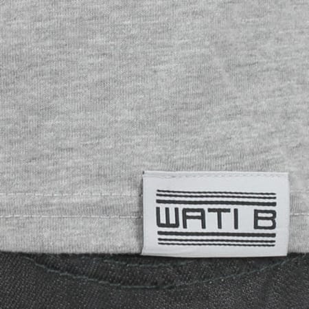 Wati B - Tee Shirt Wati B Classic Gris Noir