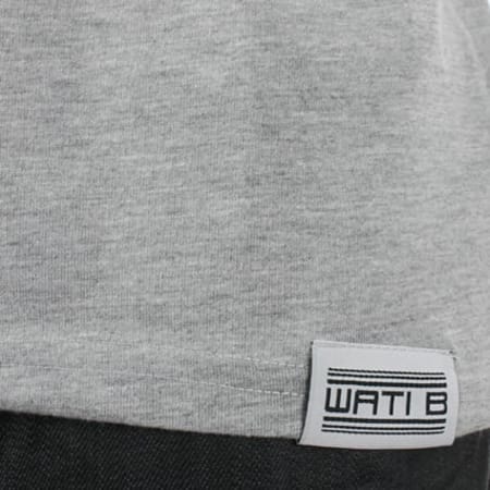 Wati B - Tee Shirt Wati B Pail2 Gris G1