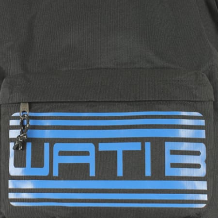 Wati B - Sac A Dos Wati B Noir Logo Bleu