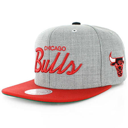 Mitchell and Ness - Casquette Snapback Mitchell And Ness Script Chicago Bulls
