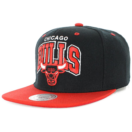 Mitchell and Ness - Casquette Snapback Mitchell And Ness Double Up Chicago Bulls