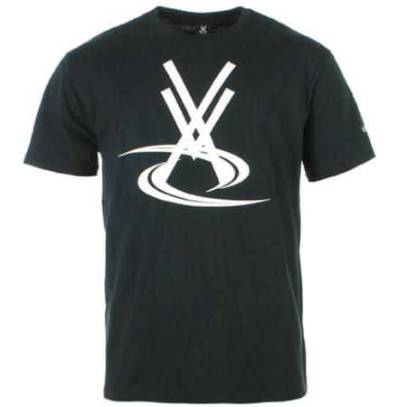 Vortex - Tee Shirt Vortex Basic Noir Blanc