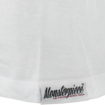 Monsterpiece - Tee Shirt Monsterpiece Ozey Blanc