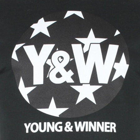 Y et W - Débardeur Y et W Circle Stars Noir
