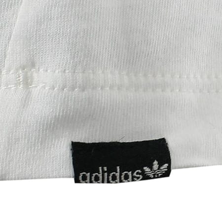 adidas - Tee Shirt Femme Adidas Logo Python Blanc