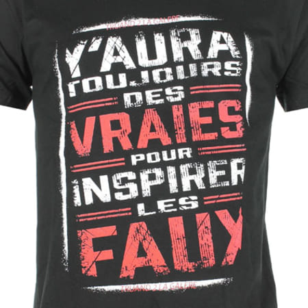 Truand 2 La Galère - Tee Shirt Truand 2 La Galère Yaura Noir