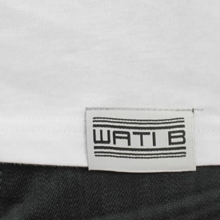 Wati B - Tee Shirt Enfant Wati B Pail Jr Blanc Jamaique