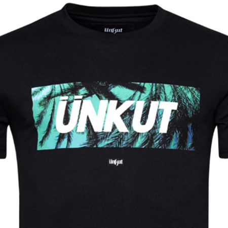 Unkut - Tee Shirt Unkut Palmbox Noir