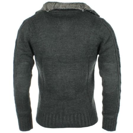 Crossby - Cardigan Crossby Fox Gris Anthracite