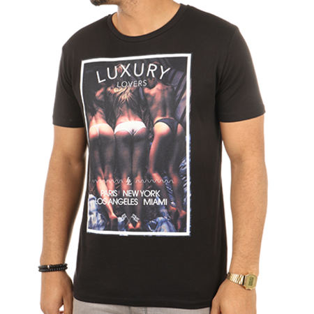 Luxury Lovers - Tee Shirt Luxury Lovers 3 Queens Noir