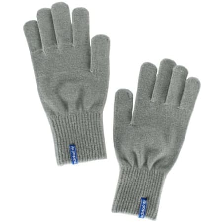 adidas - Gants adidas Trefoil Gloves Gris Blanc