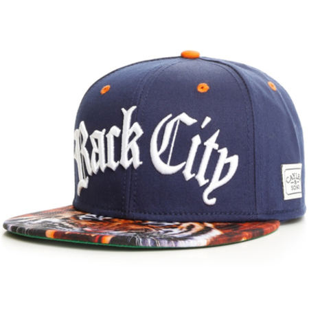 Cayler And Sons - Casquette Snapback Cayler And Sons Rack City Deep Navy Tiger