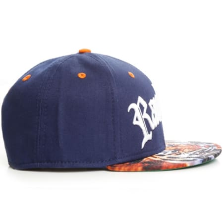Cayler And Sons - Casquette Snapback Cayler And Sons Rack City Deep Navy Tiger