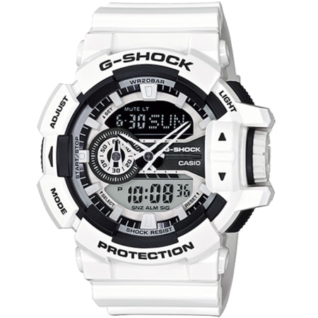 G-Shock - Montre Casio G-Shock GA-400-7AER Blanche