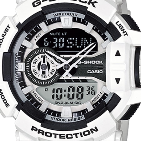 G-Shock - Montre Casio G-Shock GA-400-7AER Blanche
