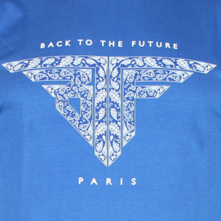 BTTF - Tee Shirt Kaaris BTTF Back To The Future Bandana Blue